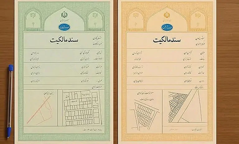 فرق سند سبز و آجری؛ چرا سند سبز مسیر معاملات را برای همیشه تغییر داد؟